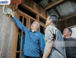 Bupati Resmikan Pengaktifan Jaringan Listrik Pemukiman Baru Desa Kelapis