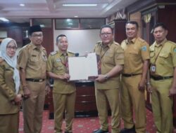 Wabup Hermanus Terima Kunjungan Kerja Kepala Bapenda Prov. Kalimantan Utara