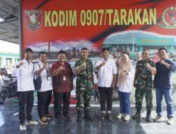 Silaturahmi SMSI Tarakan dengan Kodim 0907: Perkuat Sinergi untuk Stabilitas dan Pembangunan Daerah