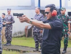 Bupati H. Irwan Sabri, Hadiri Eksibisi Menembak Perdana, Perkuat Sinergi Antar Instansi