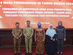 DPRD Nunukan Setujui Perubahan Perda Pajak dan Retribusi, Bupati : Langkah Strategis Tingkatkan PAD