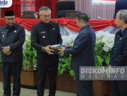 Bupati Hadiri Rapat Paripurna DPRD Malinau Bahas Tiga Rancangan Perda Strategis, Termasuk RTRW 2025- 2044