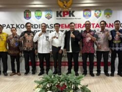 Bupati H.Irwan Sabri, Paparkan 7 Isu Strategis Pembangunan Daerah Dalam Rakor KPK