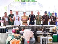 Bupati, H. Irwan Sabri, SE Hadiri Pemusnahan Barang yang Menjadi Milik Negara (BMMN) Hasil Tegahan Kantor Bea dan Cukai Nunukan