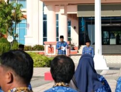 Momen Haru Apel KORPRI, Plt.Sekda Ir Jabbar, M Si Sampaikan Pamitan Kepada ASN