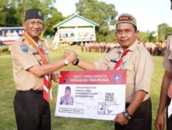 Sebanyak 456 Pramuka Penggalang Mengikuti Jambore Ranting