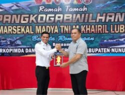 Bupati  H. Irwan Sabri, SE Jamu Makan Malam Pangkogabwilhan 2 Marsdya Khairil Lubis