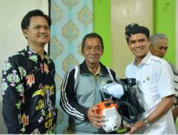 Penyerahan Bantuan Barang Kepada Masyarakat Kecamatan Nunukan Selatan.