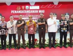 Perkuat Penegakan Hukum Humanis, Bupati Nunukan Hadiri Penandatanganan MoU Pidana Kerja Sosial