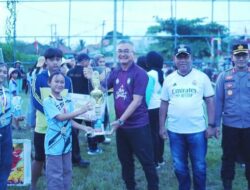 Bupati Malinau Secara Resmi Menutup Turnamen Open Mini Soccer Usia 12 Tahun