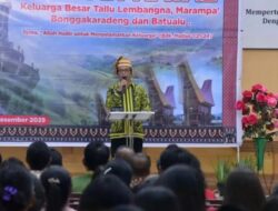Plt. Sekda Nunukan Hadiri Perayaan Natal Keluarga Besar Tallu Lambangna, Marampa’, Bonggakaradeng dan Batualu (Toraja)