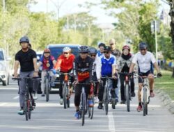 Gowes Bareng Gubernur, Jadi Ajang Silaturahmi bersama Komunitas Sepeda di Tanjung Selor