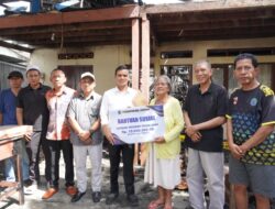 Musibah Kebakaran di Nunukan Tengah, Bupati H. Irwan Sabri Turun Langsung Beri Bantuan