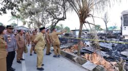 Wabup Malinau, Bertemu Keluarga Korban Kebakaran di Desa Respen