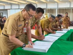 Kepala OPD Teken Perjanjian Kinerja Bersama Bupati, Perkuat Komitmen Pembangunan Daerah