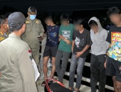 Satpol PP Nunukan Lakukan Patroli Jam Malam Pelajar