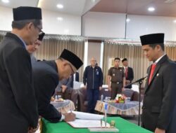 Penjabat Sekretaris Daerah Resmi Dilantik Bersama dengan Pejabat Fungsional dilingkungan Pemerintah Kabupaten Nunukan