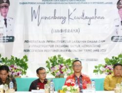 Wabup Hermanus, Membuka Musrenbang Kewilayahan di Mansalong