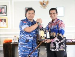 Bupati Irwan Sabri dan Danlanud Perkuat Koordinasi Dukung Keamanan dan Pembangunan Kabupaten Nunukan