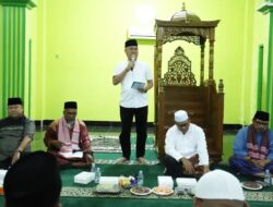 Bupati Malinau, Melakukan Safari Ramadhan di Masjid Darul Falah