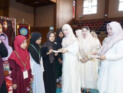 TP PKK Berbagi Kepedulian di Ramadan, 100 Anak Yatim Terima Santunan