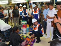 Bupati Nunukan Tinjau Arus Mudik Lebaran di Pelabuhan Tunon Taka