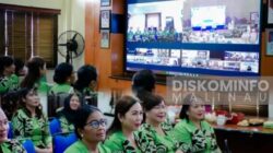 Kompak Berbatik, DWP Malinau Ikuti Halal Bihalal dan Peringatan Hari Kartini Secara Daring