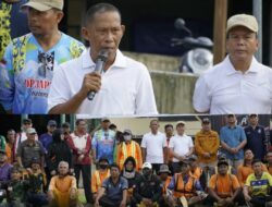 Bupati dan Wakil Bupati Turun Langsung, Pimpin Aksi Bersih Pasar Induk Tanjung Selor Dalam Gerakan Indonesia Asri