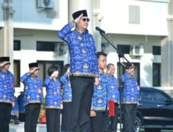 Bupati Malinau Pimpin Apel Korpri, Serahkan SK CPNS dan Pensiun
