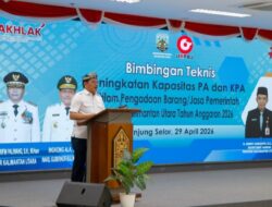 Percepat Pembangunan, Wagub Minta Pengadaan Lebih Efektif dan Transparan