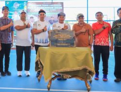 Lapangan Baru, Semangat Baru, Gubernur Resmikan dan Buka Turnamen Tenis Kaltara 2026