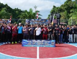 Wabup Malinau, Membuka Secara Resmi Turnamen Futsal RJP Cup I Open Kaltara Tahun 2026