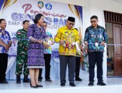 Resmikan Gedung Baru SMPN 3 Mentarang, Wabup Jakaria Tegaskan Pendidikan Investasi Masa Depan Malinau