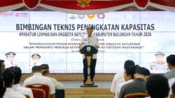 Buka Bimtek Satlinmas Bulungan, Sanusi Tekankan Peran Strategis Linmas