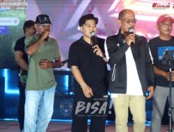 Taman Perdana Tanjung Palas Gelar Nobar Final Piala Dunia