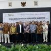 SMSI Kukuhkan Pokja Jaga Desa, Hasyim Djojohadikusumo : Jakarta Tetap Aman