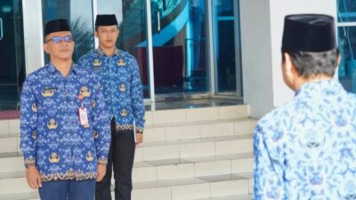 Dari Jaga Integritas Hingga Jaga Akuntabilitas, Sekretariis Daerah Kab Nunukan Ingatkan ASN 4 Hal Ini  dalam Apel Gabungan KORPRI