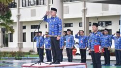 Bupati Wempi Pimpinan Apel Korpri : Tekankan Disiplin dan Optimalisasi Pelayanan ASN
