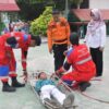 SMP Negeri 1 Nunukan Gelar Simulasi Satuan Pendidikan Aman Bencana