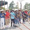 Peserta dari Kaltim Ikuti Lomba Menyumpit di Bulungan