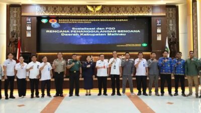 Perkuat Mitigasi dan Kesiapsiagaan, Pemkab Malinau Gelar Sosialisasi dan FGD Penanggulangan Bencana